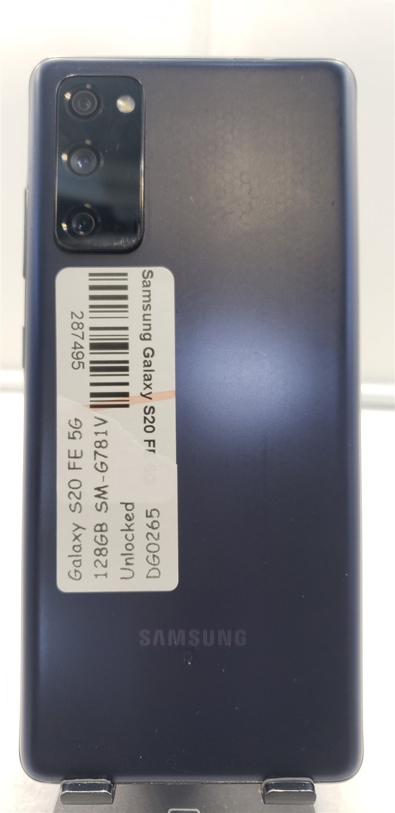 Samsung Galaxy S20 FE 5G 128GB Navy SM-G781V (Unlocked) Fully Functional DG0265