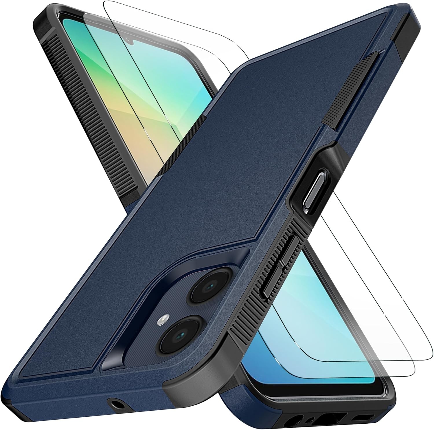 Heavy Duty Full-Body Shockproof Case for Samsung Galaxy A06 6.7″ – Blue