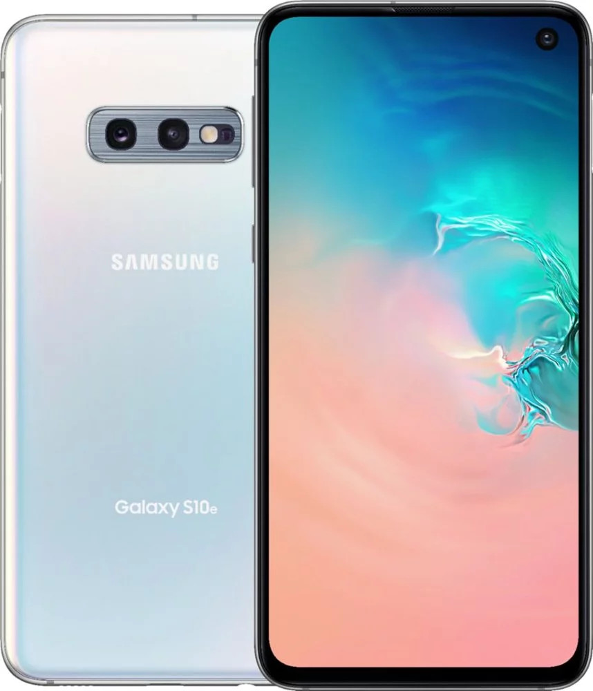 Samsung Galaxy S10e SM-G970U1 Verizon Unlocked 128GB Prism White B Medium Burn