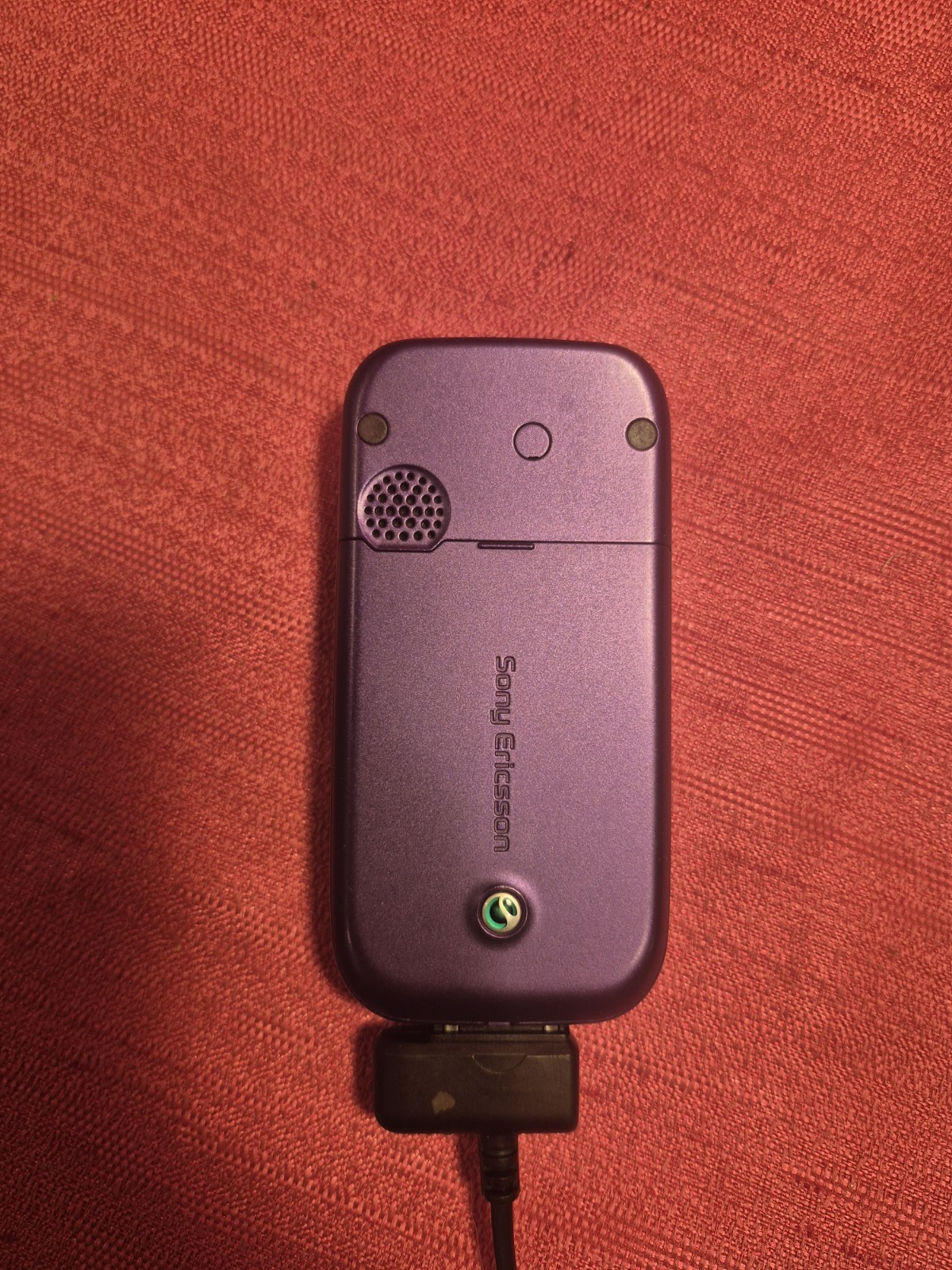 Sony Ericsson Z750a AT&T Flip Phone Purple TESTED Working
