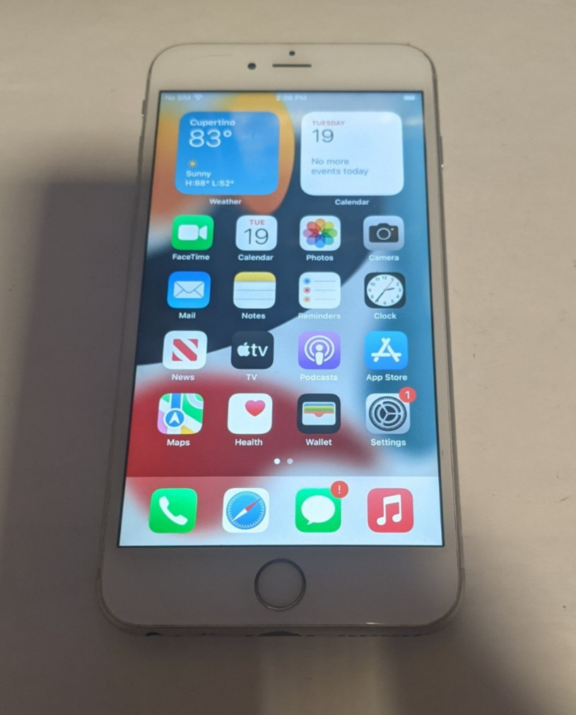 Apple iPhone 6S Plus 128GB(A1634) Silver (AT&T Unlocked) Read Below