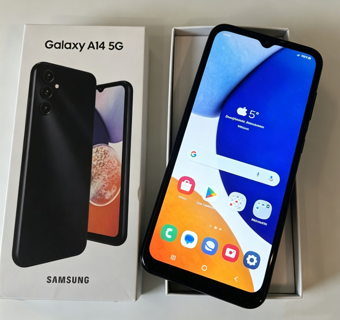 New Samsung Galaxy A14 5G SM-A146U 64GB UNLOCKED 6.6″ SmartPhone Black US