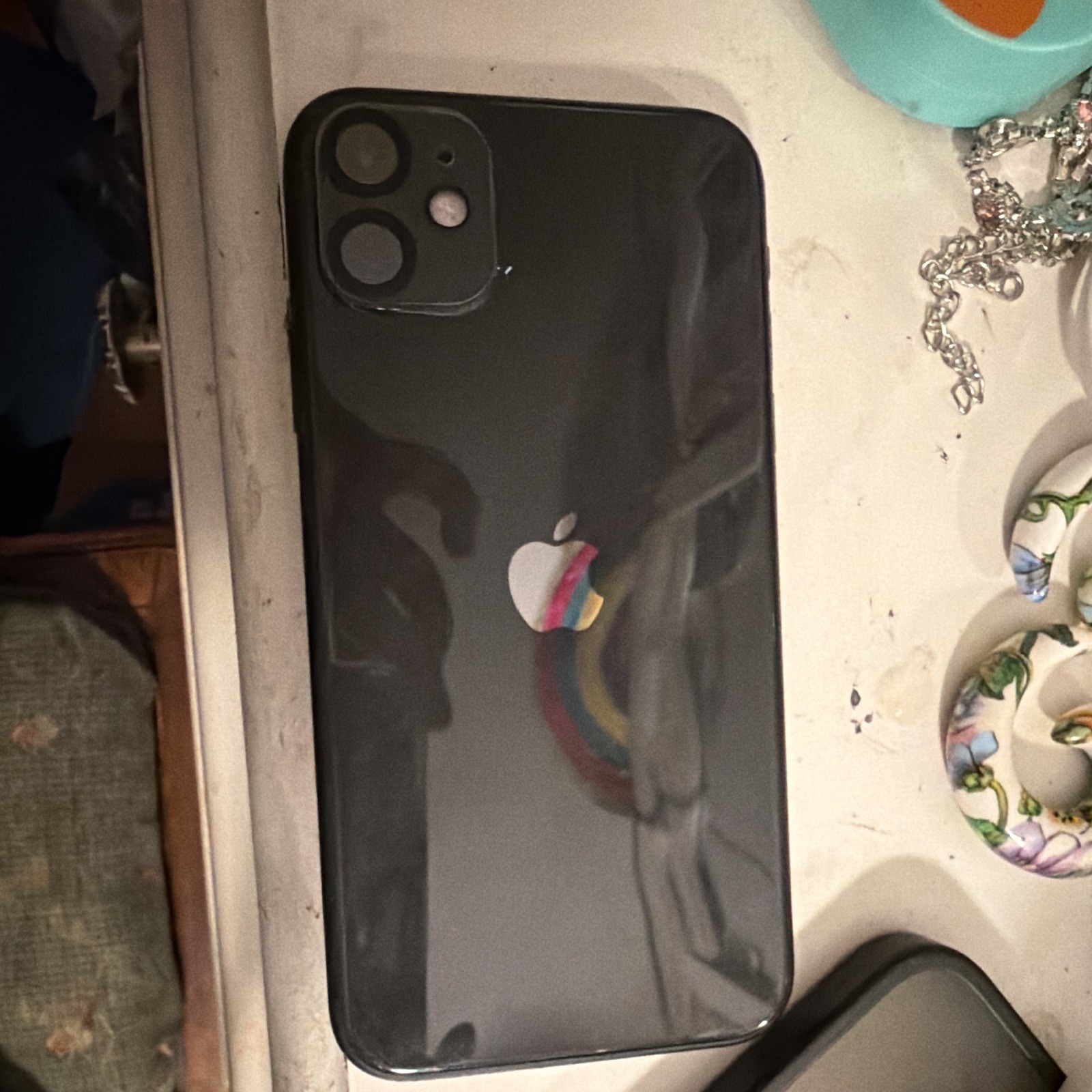 Apple iPhone 11 64GB Black T-Mobile iOS 12MP Dual Camera Smartphone