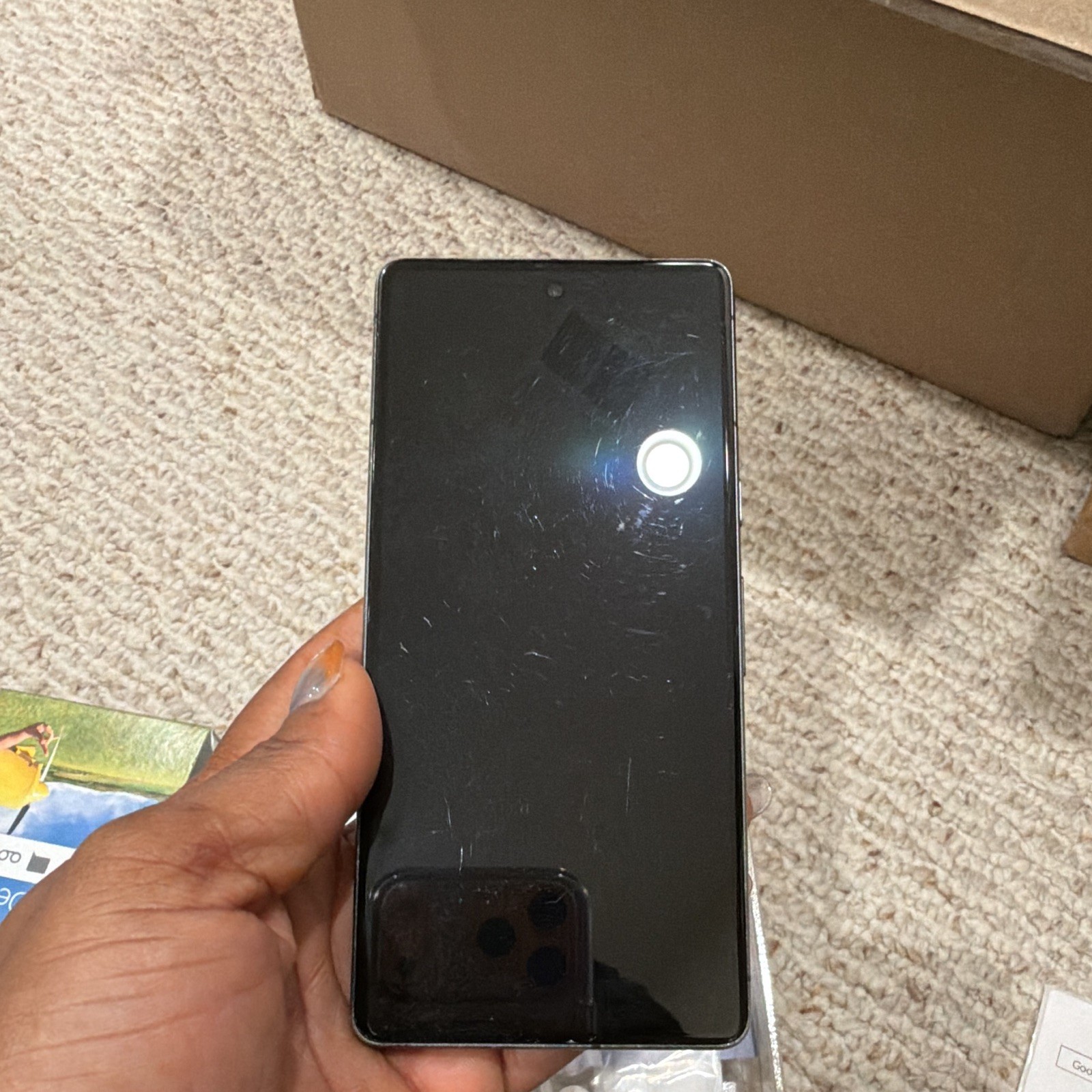 Google Pixel 7 GVU6C 128GB Black Android GSM Bar Smartphone 50MP USB-C