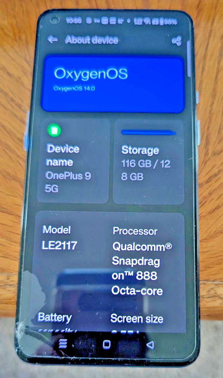 OnePlus 9 – 128 GB – Winter Mist (Unlocked)