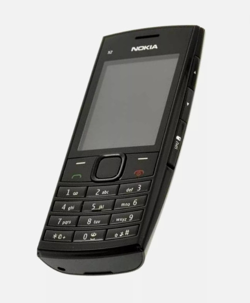 Original Unlocked Nokia X2-00 Bluetooth FM JAVA 5MP Black / Red Mobile Phone