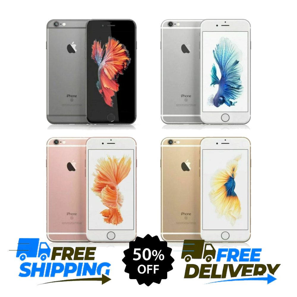 Apple iPhone 6s – 16GB/32GB/64GB/128GB – Silver & Space Gray – Unlocked