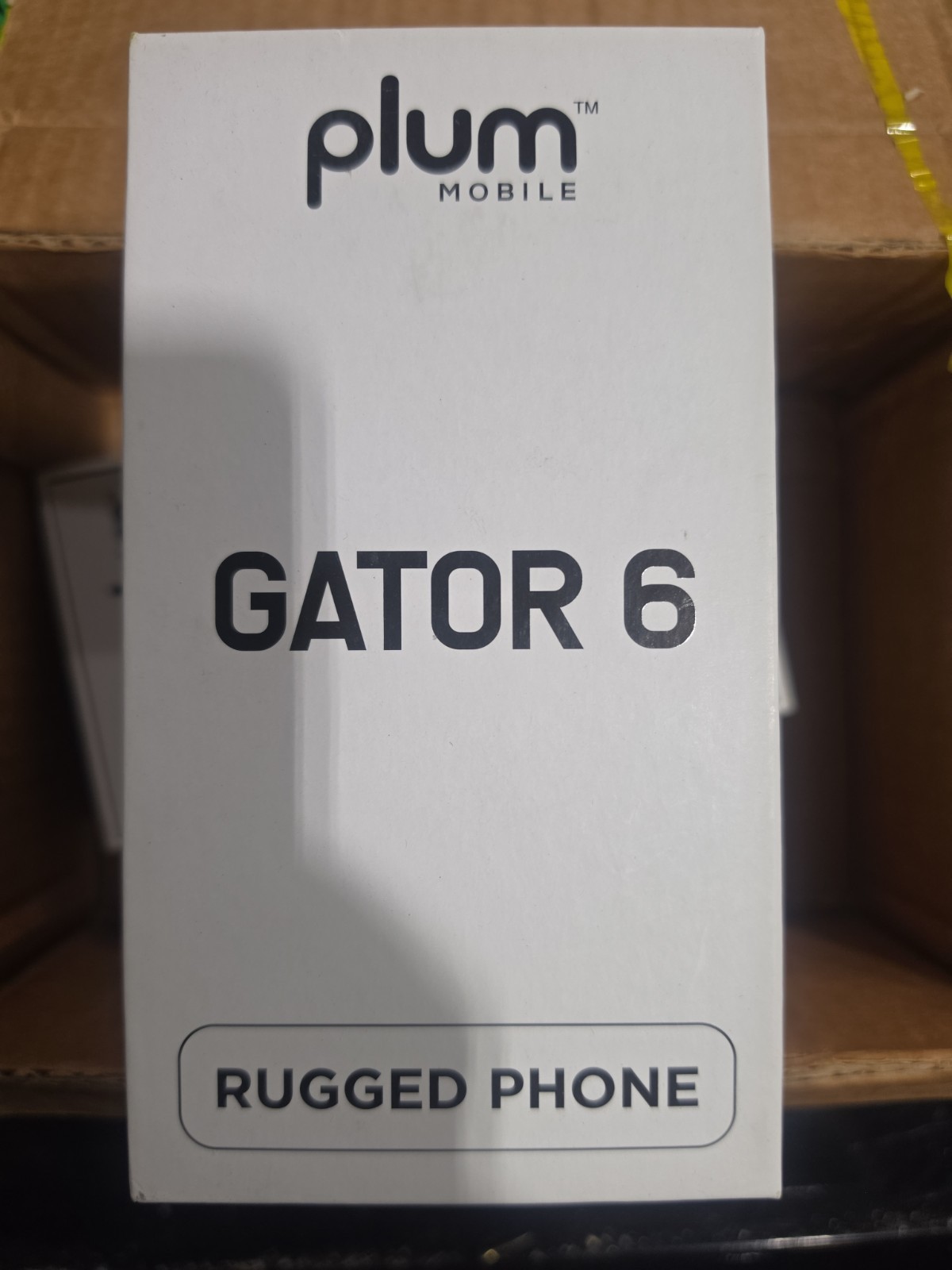 Plum Mobile GATOR 6 Rugged Phone Sku Z555YEL