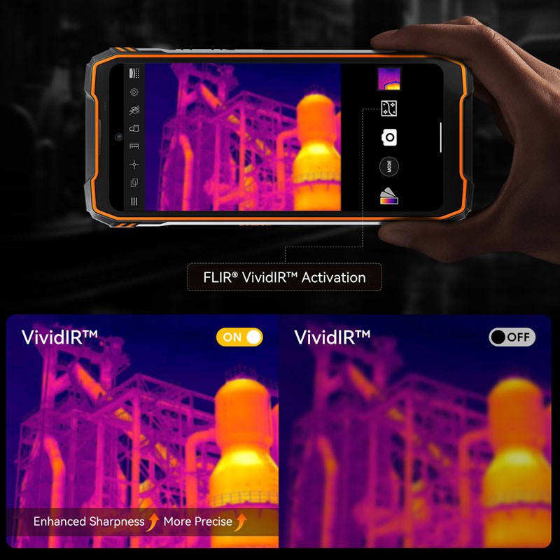 Blackview XPLORE 1 PRO 5G 4G AI Rugged Phone Android 15 Thermal Imaging Global