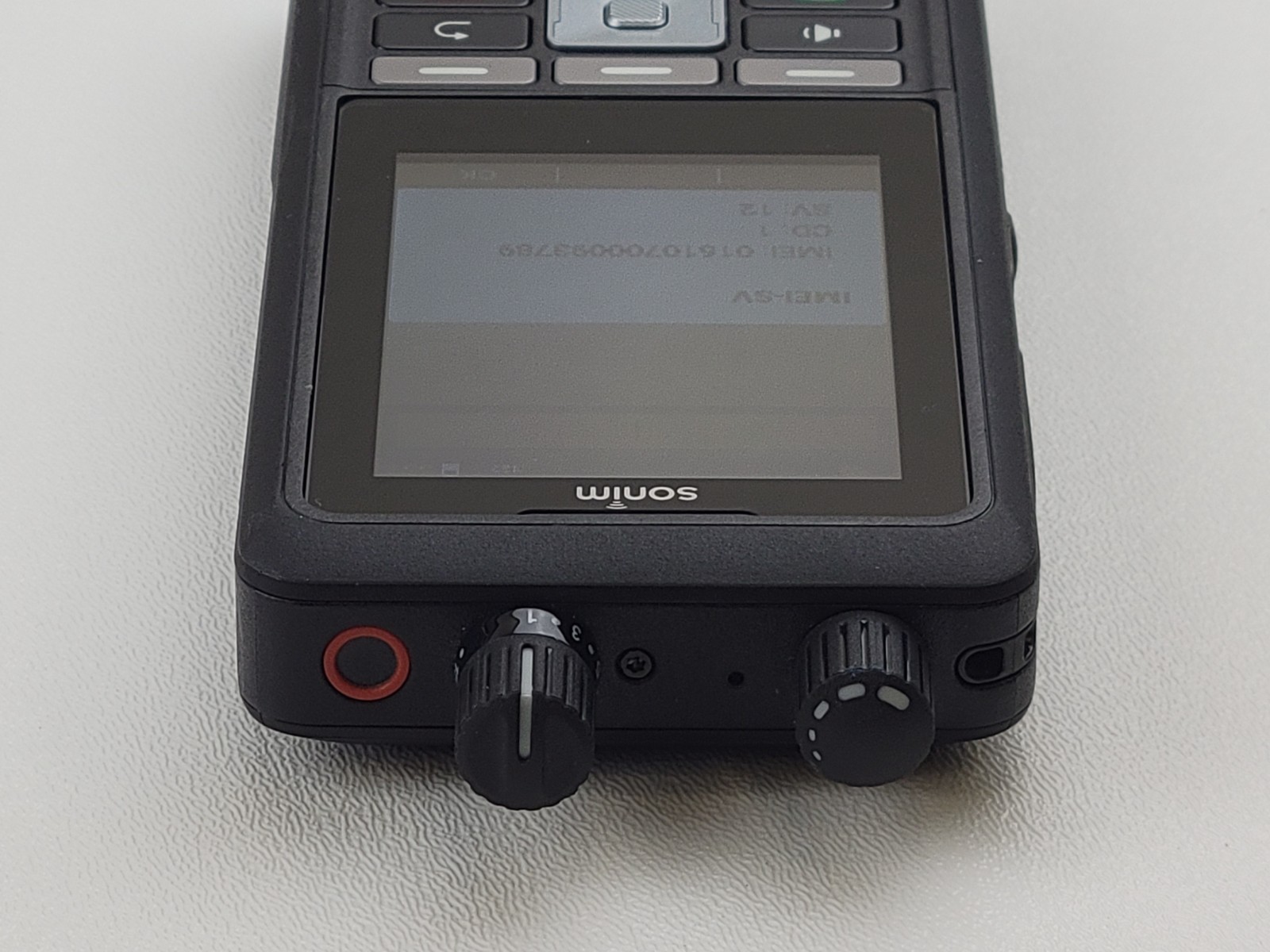 Sonim XP5 Plus (XP5900) 16GB – Black (AT&T) Rugged Smartphone w/ Knobs – H7167