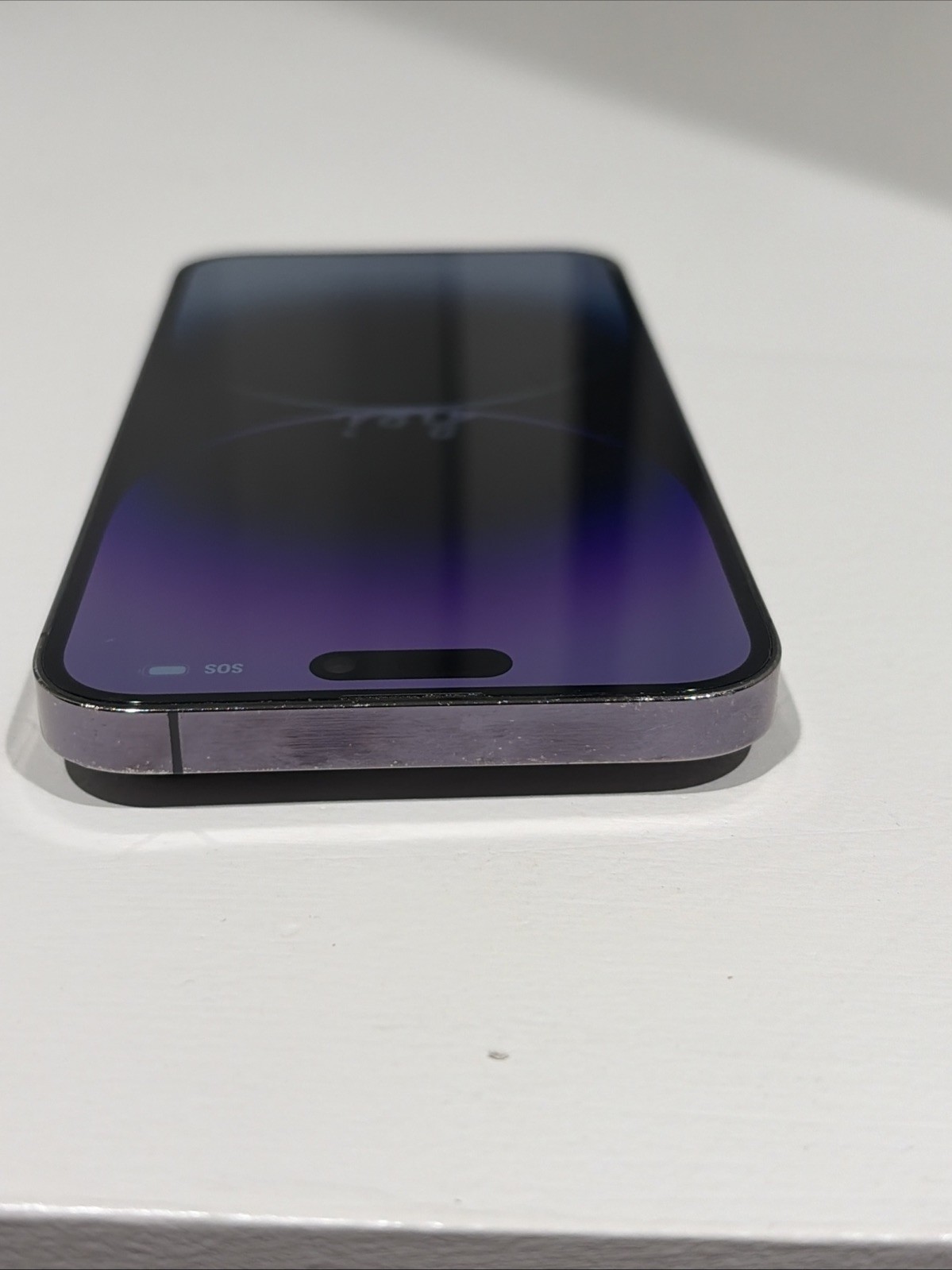 Apple iPhone 14 Pro Max 128GB Deep Purple (Unlocked) CRACKED SCREEN