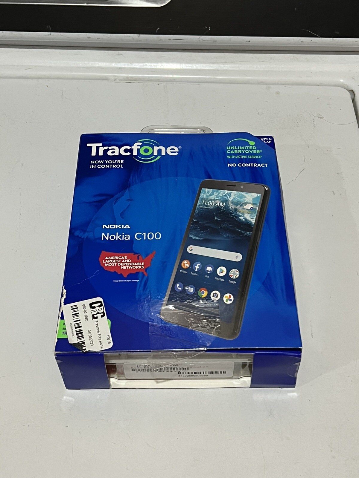 Nokia C100 – 32GB – (TracFone) (Single SIM) NEW