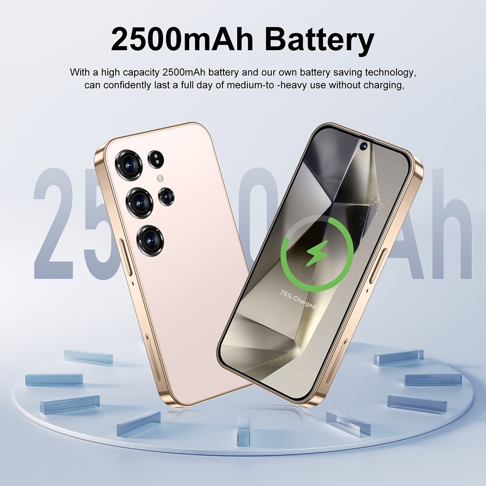 S25 Mini Unlocked Cell Phone 5G Smartphone 32GB Android 13 Dual SIM Cheap Mobile