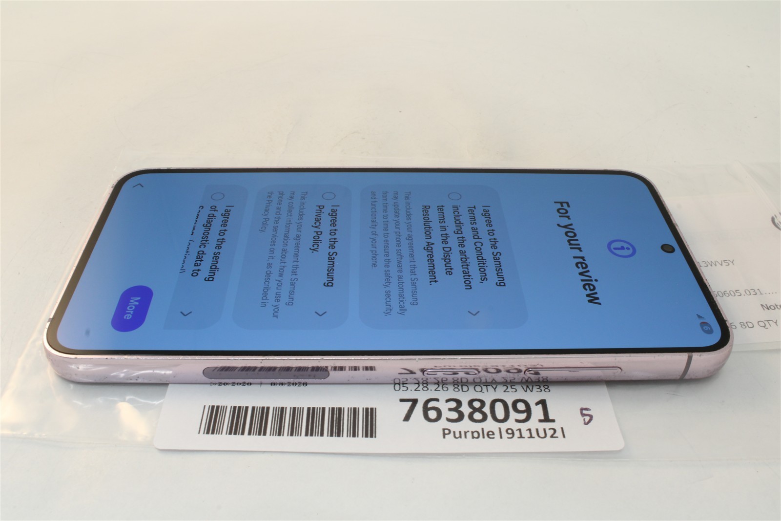 Samsung Galaxy S23 256GB Purple – Unlocked AT&T T-Mobile Verizon GSM 7638091