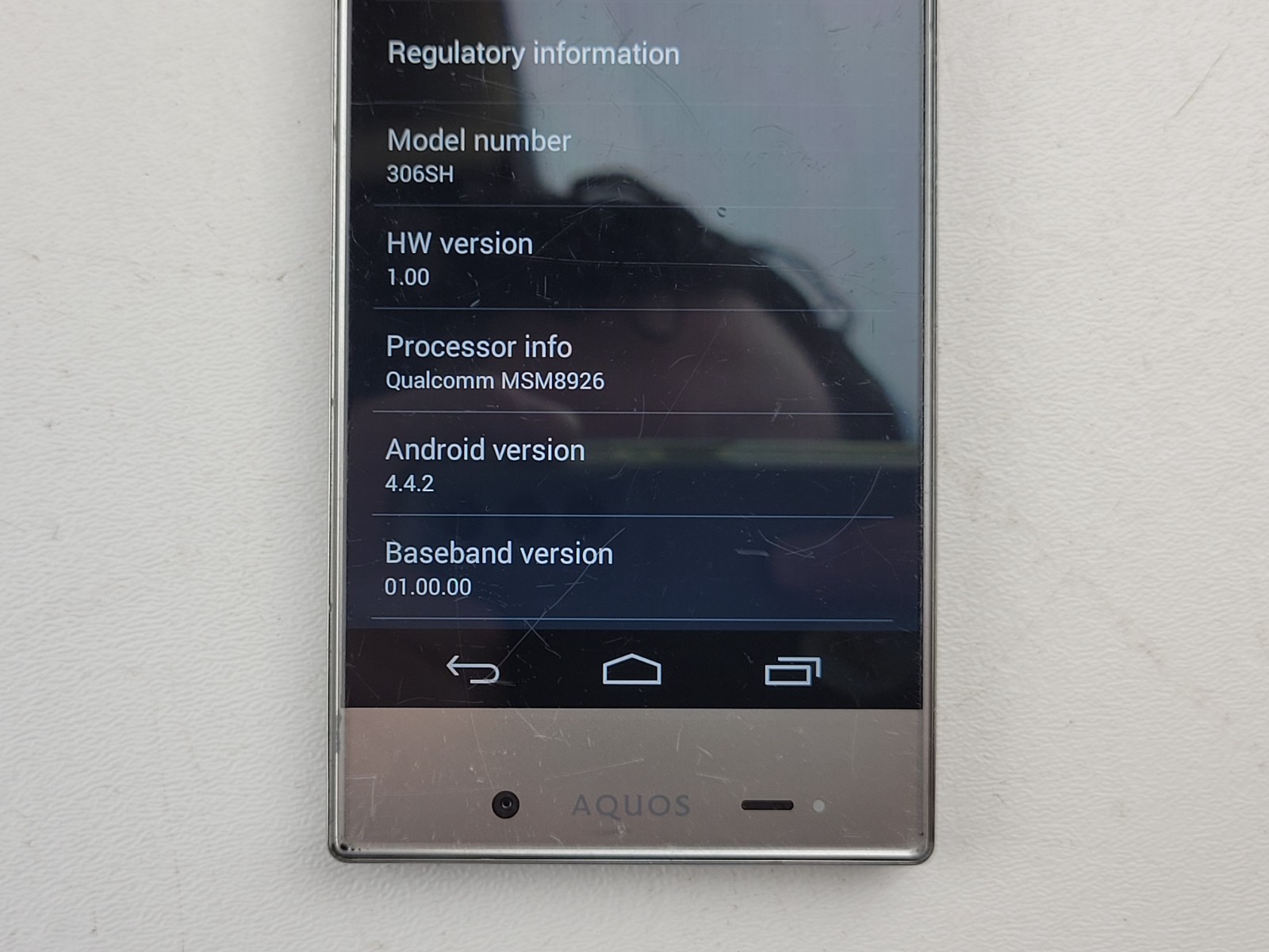 Sharp Aquos Crystal (306SH) 4GB (Boost Mobile) – POOR CONDITION – H6686