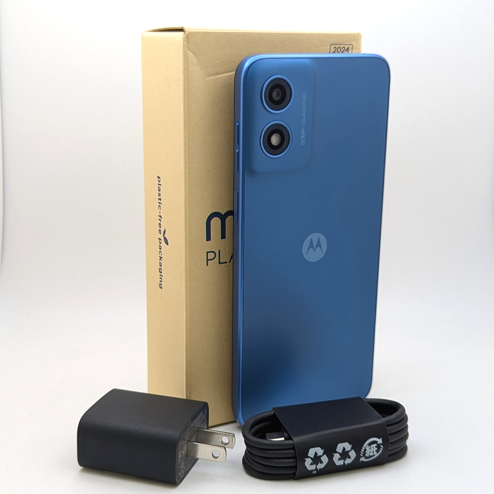 Motorola Moto G Play (2024) XT2413-2 4GB + 64GB | Coronet Blue | CLARO ONLY