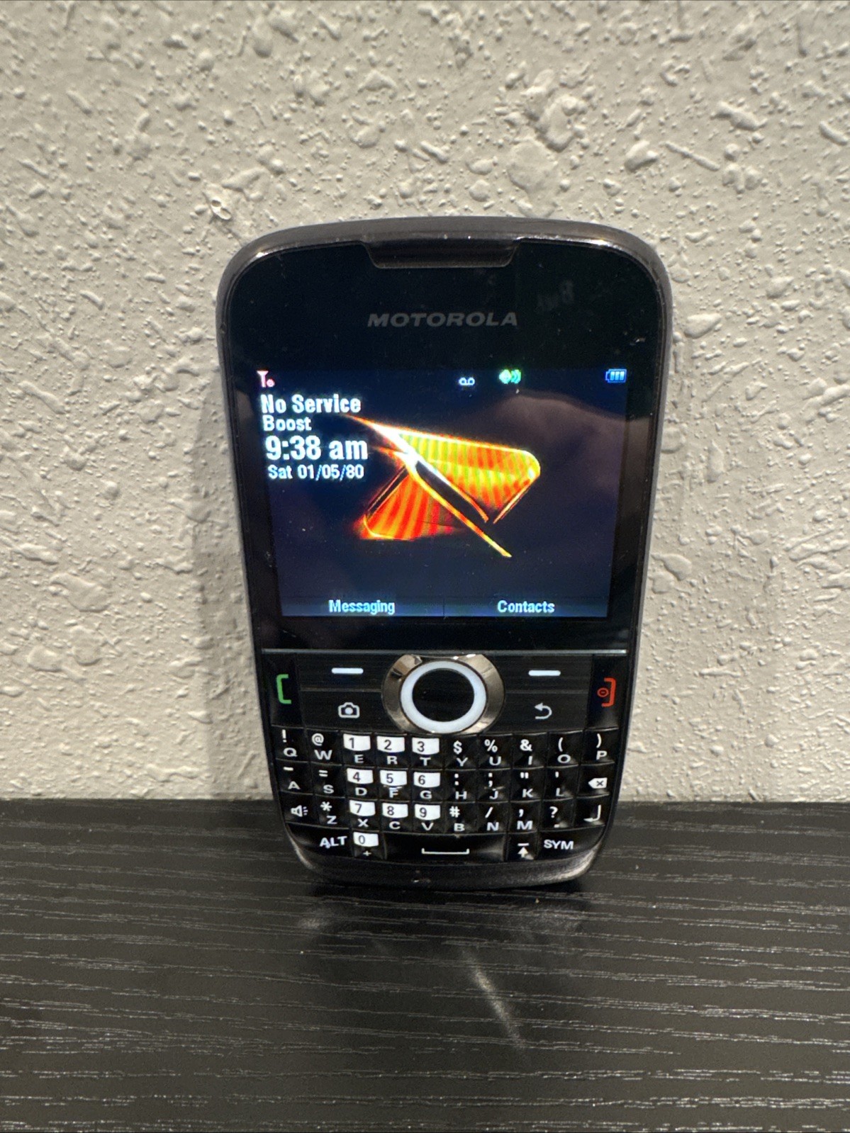 Motorola Theory WX430 – Black ( Boost Mobile ) Cellular Phone