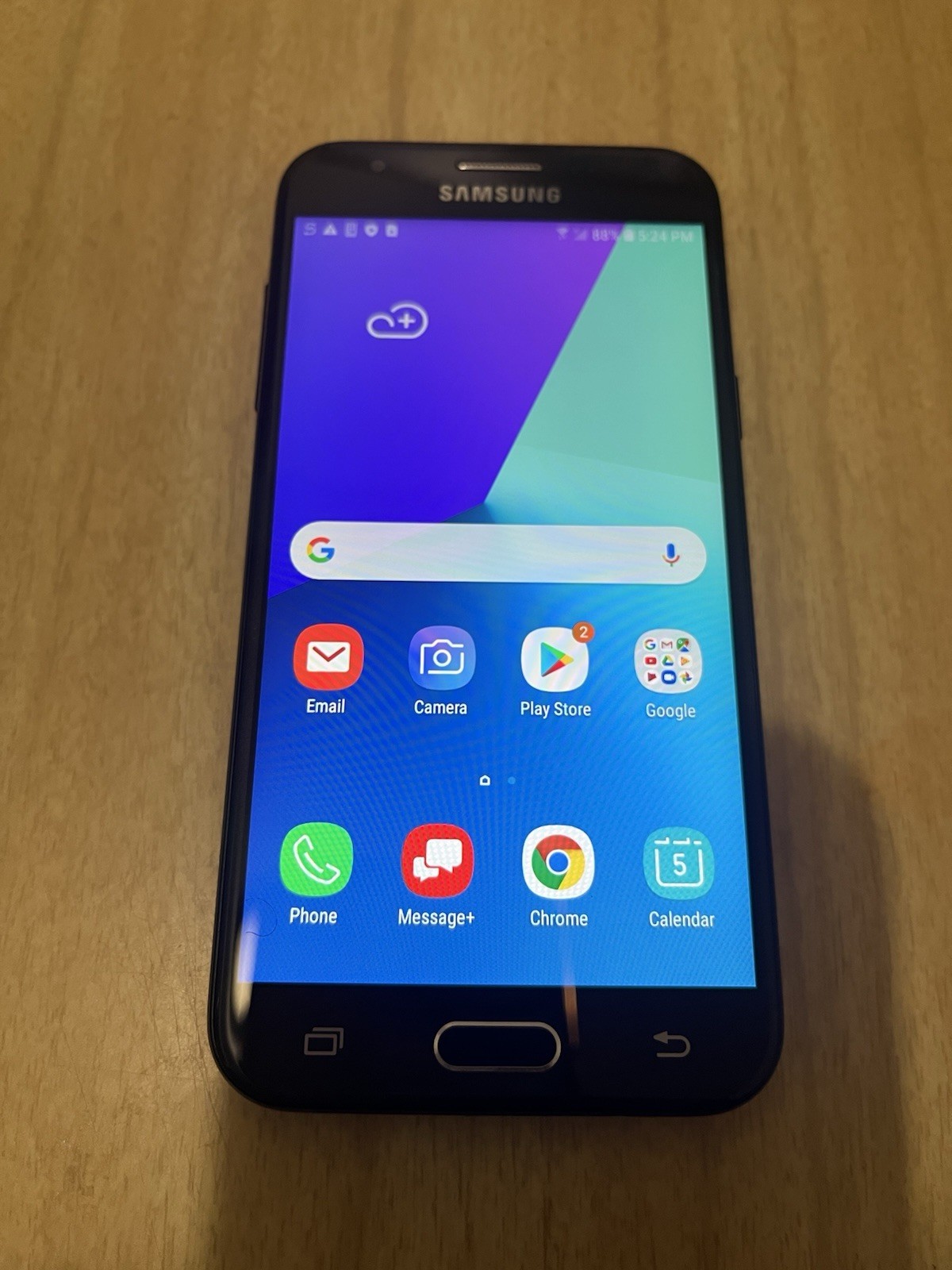 Samsung Galaxy J3 Eclipse 16GB Black SM-J327V Verizon Locked Smartphone: