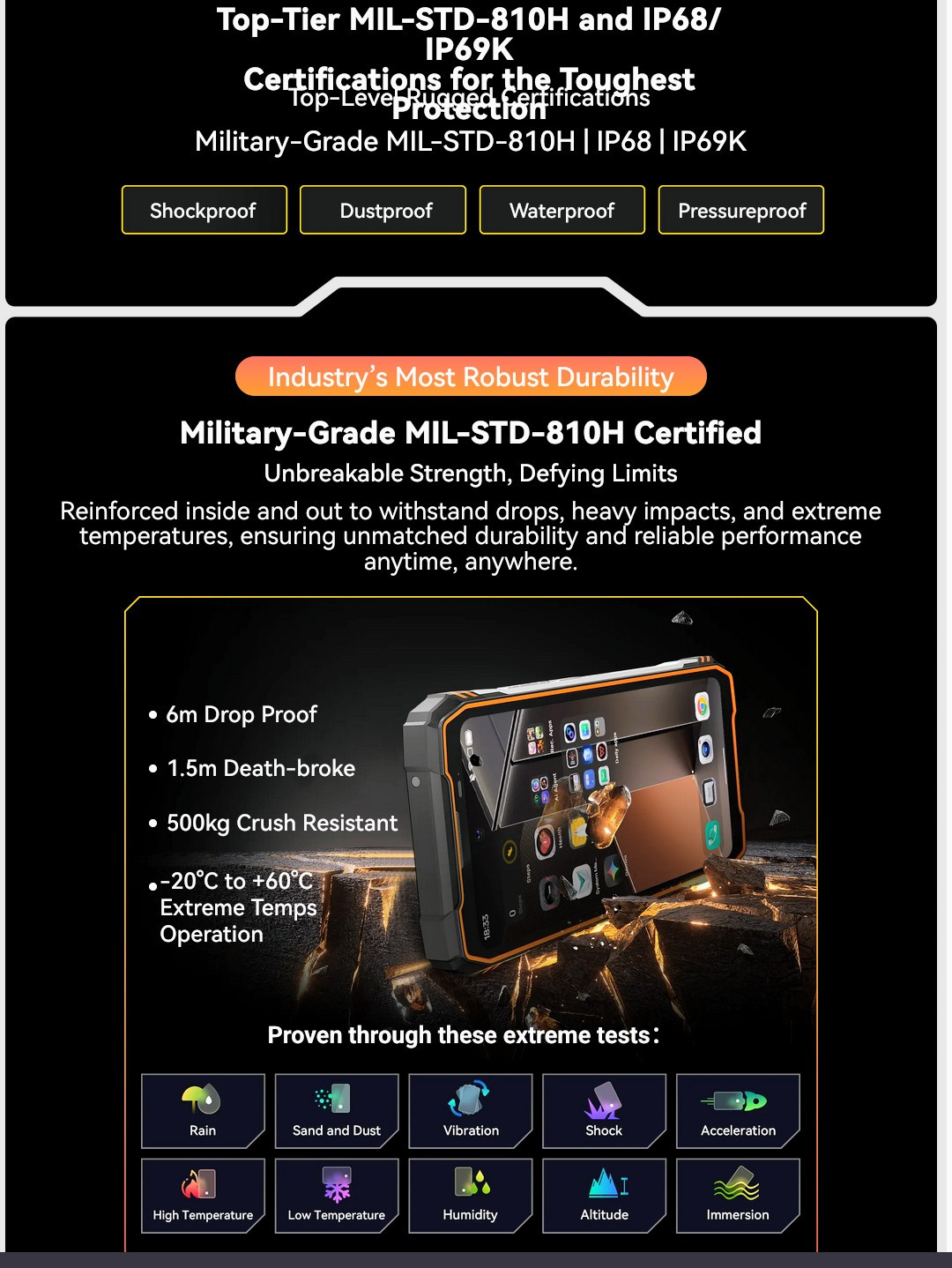 Blackview Xplore X1 Phone New Open Box