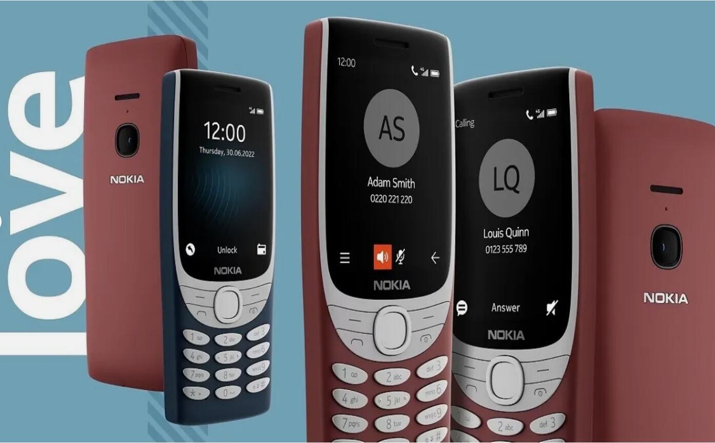 Nokia 8210 4G Big Keyboad Dual SIM 128MB 48MB RAM 2.8″ 0.3MP 4G LTE Phone