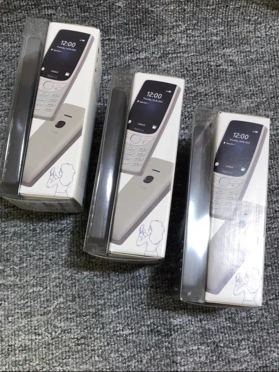 Nokia 8210 4G Unlocked Volte with Dual SIM Display Feature Phone +1year warranty