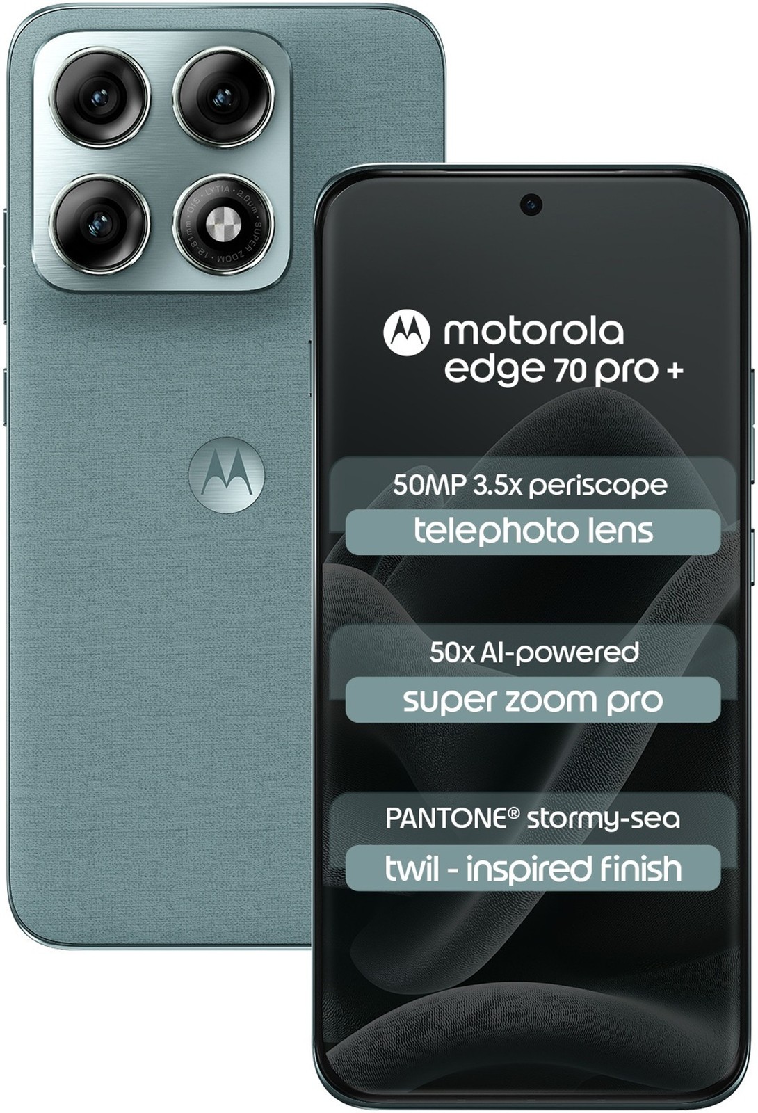 Motorola Edge 70 Pro+ | 256GB | 12GB RAM | Green | Global Version Unlocked NFC
