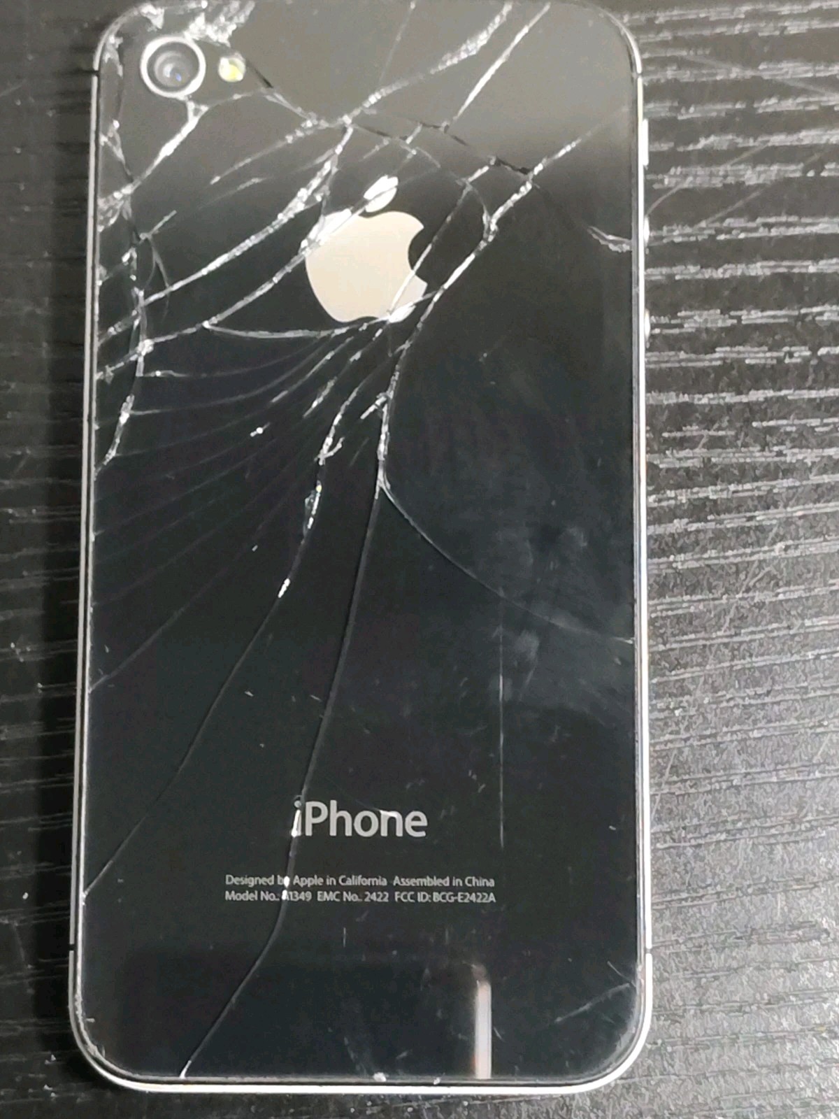 Apple iPhone 4 A1349 Untested For Parts/Repair Only