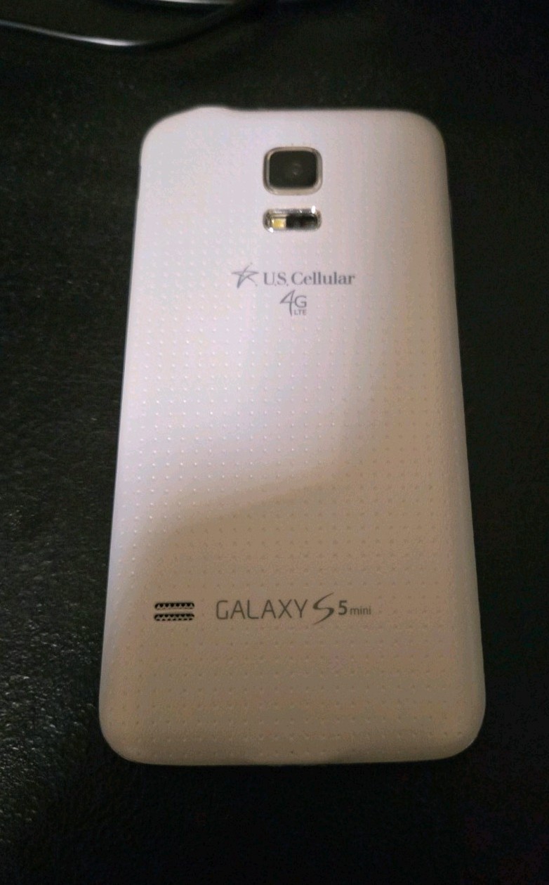 Samsung Galaxy S5 Mini – White – 16GB – US Cellular – Works Great