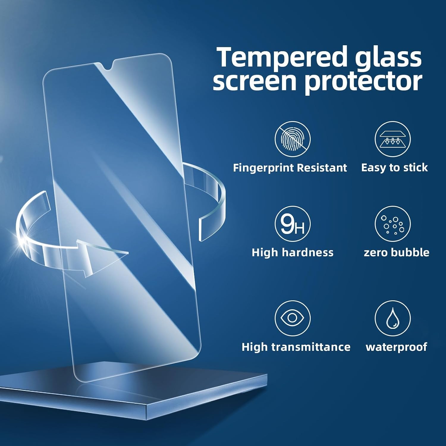 3PCS Screen Protector for Samsung Galaxy A07 2025 A05 A05s Tempered Glass Case F