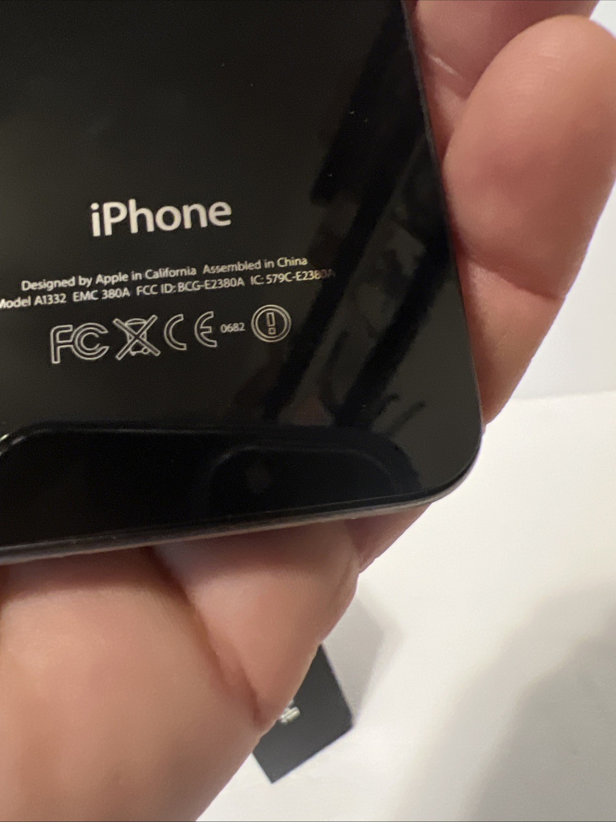 Apple iPhone A1332 3G GSM Black. For Parts Or Repair