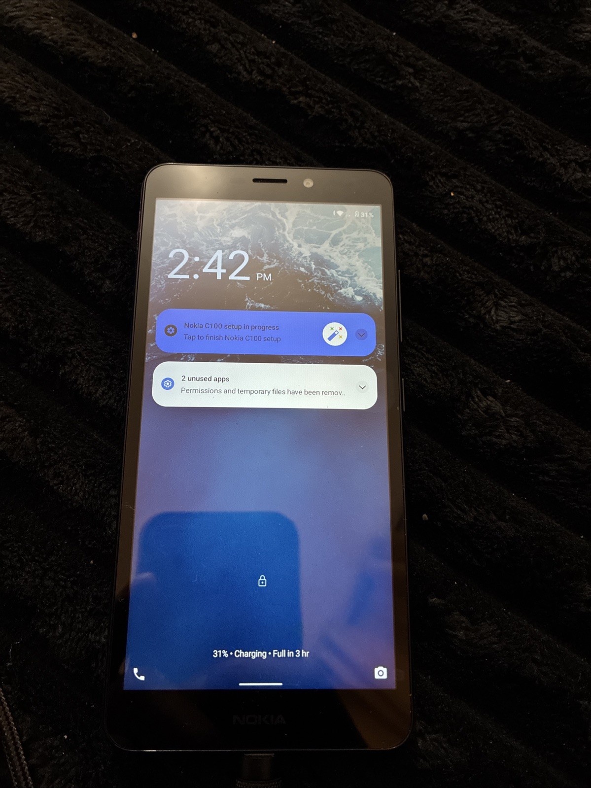 Nokia Lumia C100 N152DL 32GB (TracFone) Blue Test And Works Great(UNLOCKED)