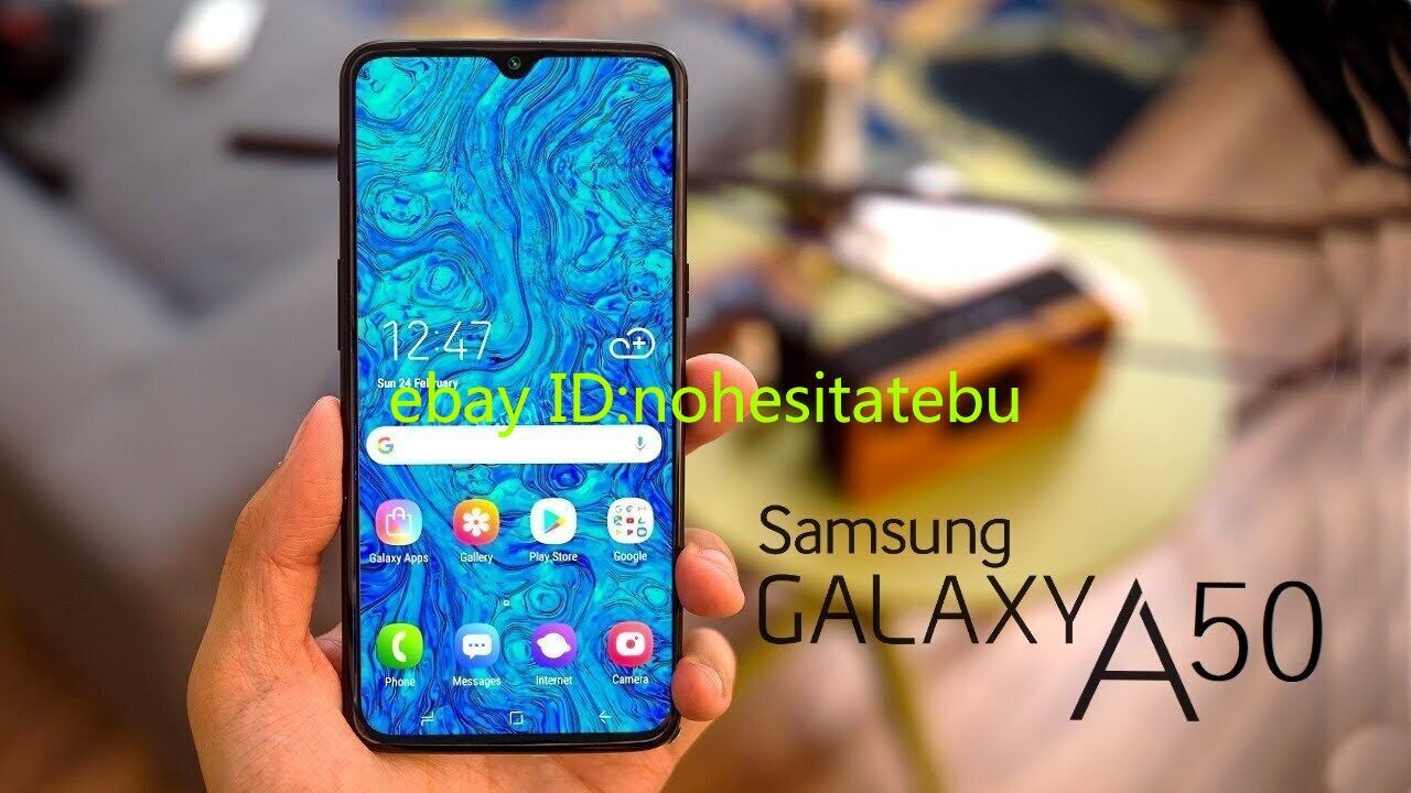 Unlocked Samsung Galaxy A50 SM-A505U1 64GB 4GB RAM New Sealed 25MP 4000mAh 6.4″