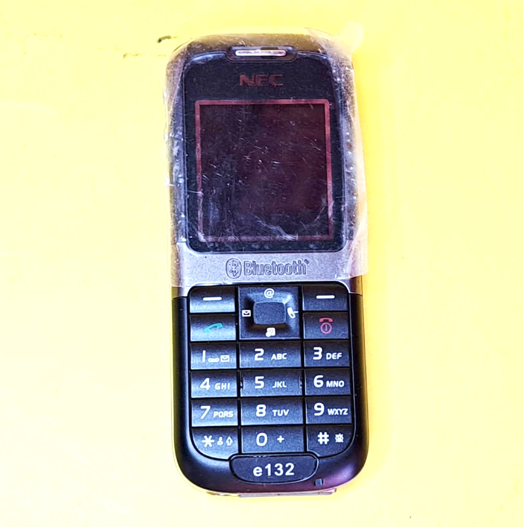 ⚡RECREATIONAL USE ONLY⚡ BRAND NEW NEC E132 2G GSM CANDY-BAR CELL PHONE CLASSIC⚡
