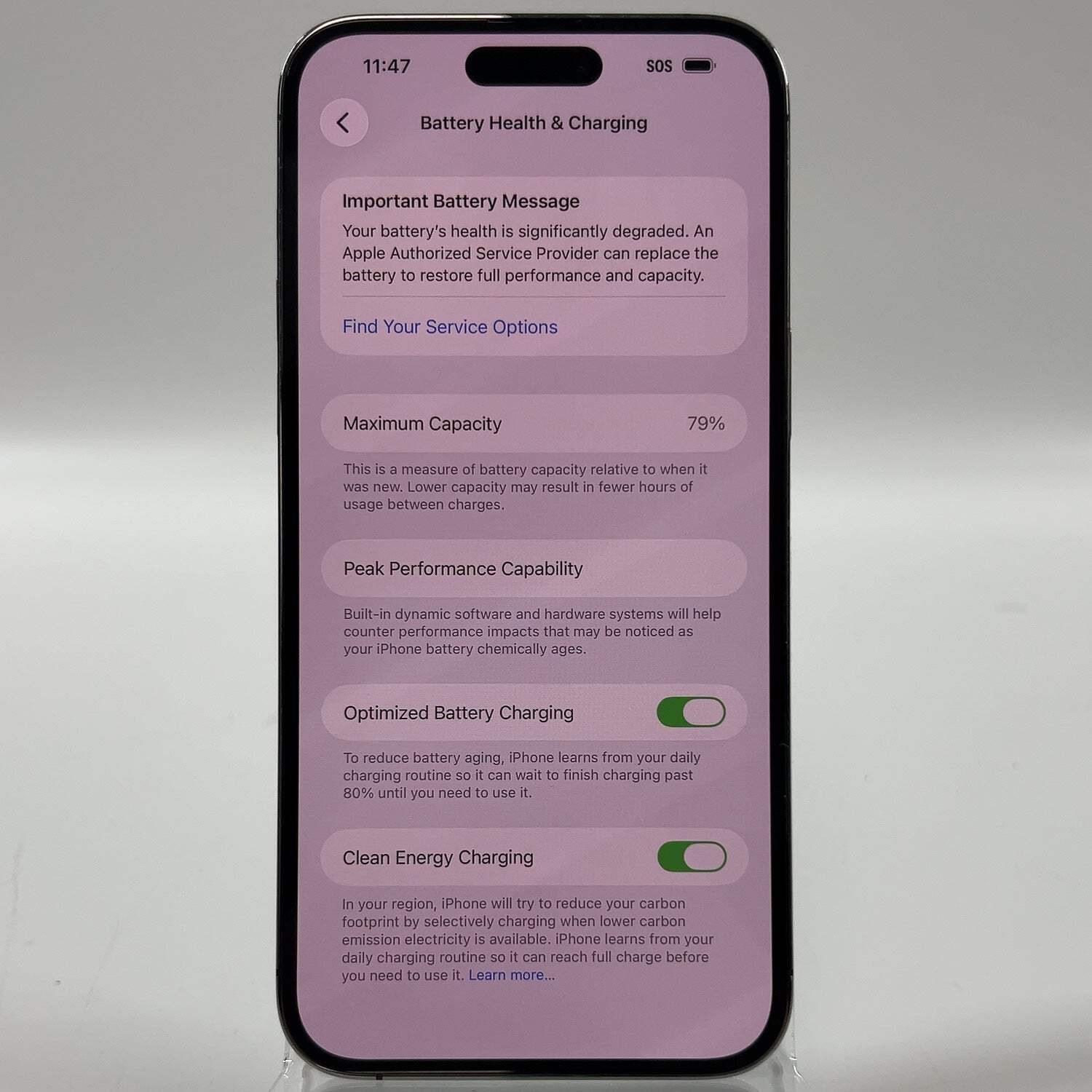 T-Mobile Apple iPhone 14 Pro Max 128GB 26.5 Deep Purple MQ8R3LL/A