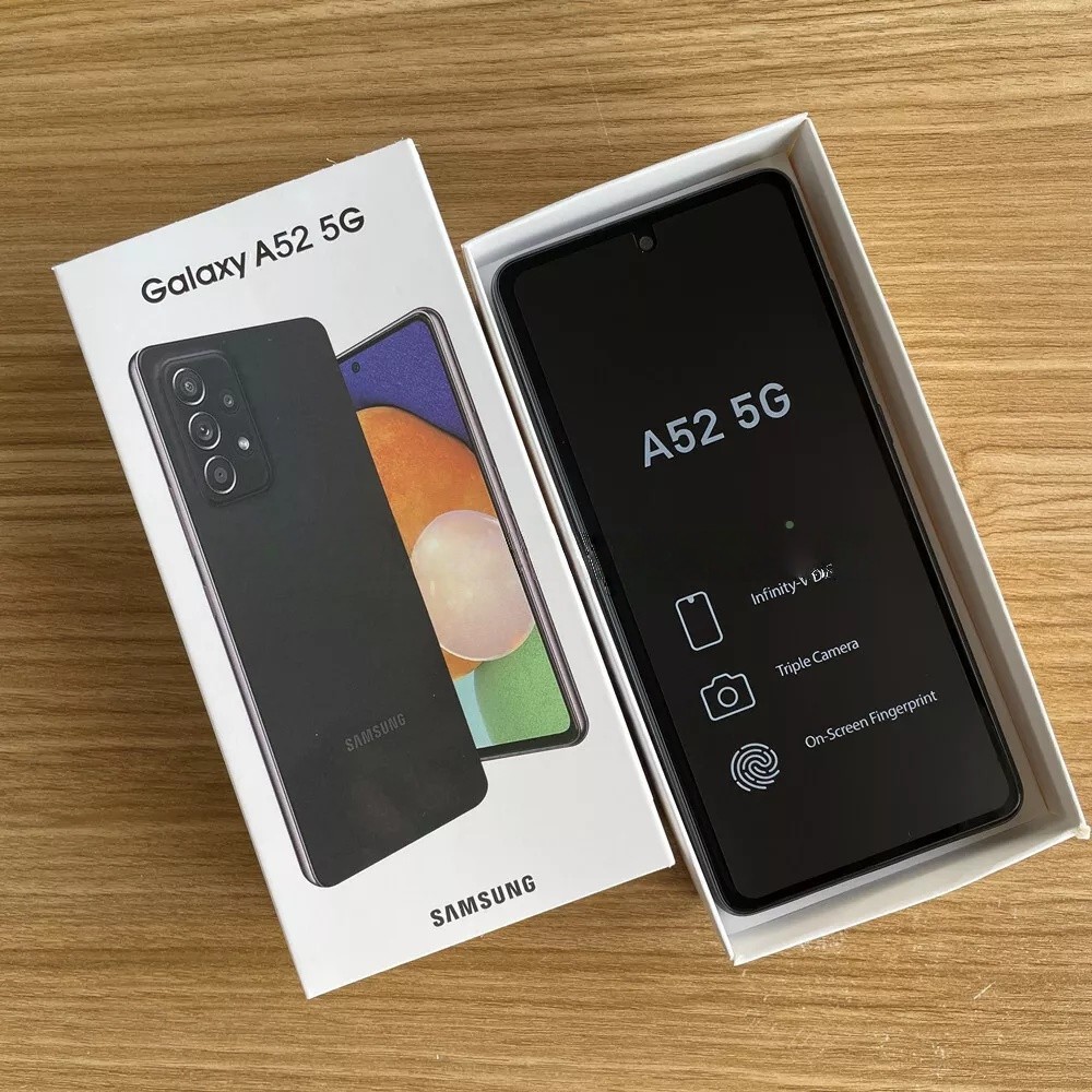 Samsung Galaxy A52(5G) SM-A526U 128GB+6GB Factory Unlocked Smartphone -New z9