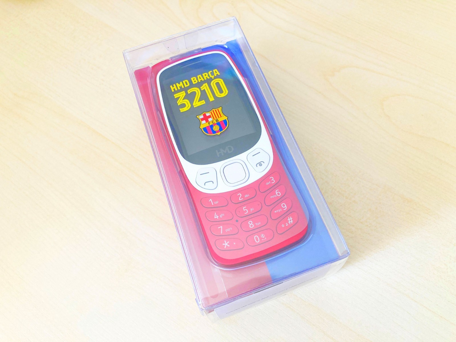 Nokia 3210 4G – Barca Edition – Red – Brand NEW – HMD – Barça – FC Barcelona