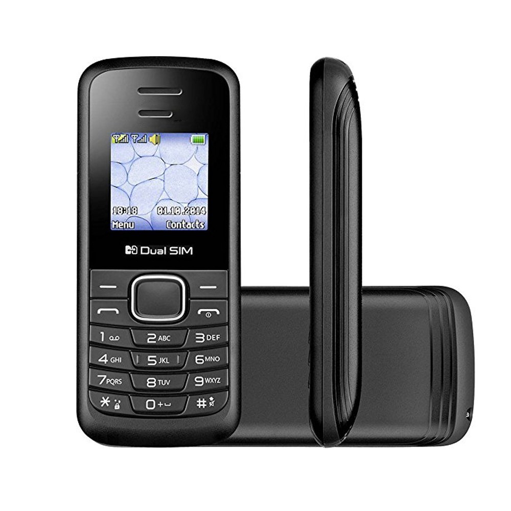LG B220 2G Dual SIM Feature Phone – Factory Unlocked Basic Cell Phone NEW