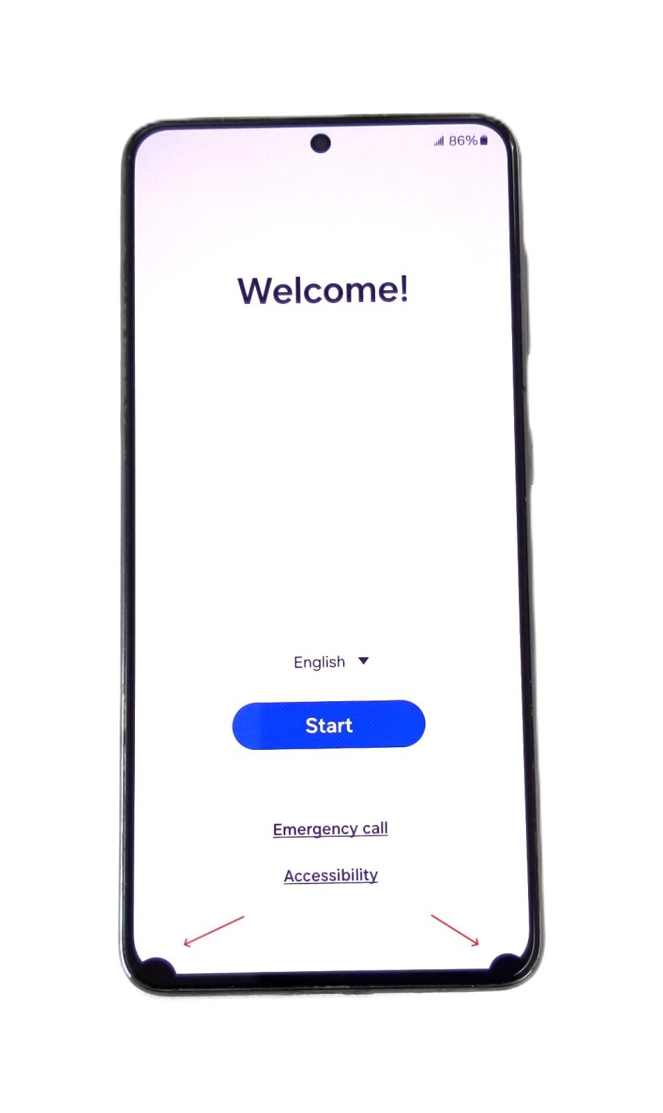 Samsung Galaxy S21 5G SM-G991U1 128GB Unlocked Used Phone with Black Spot