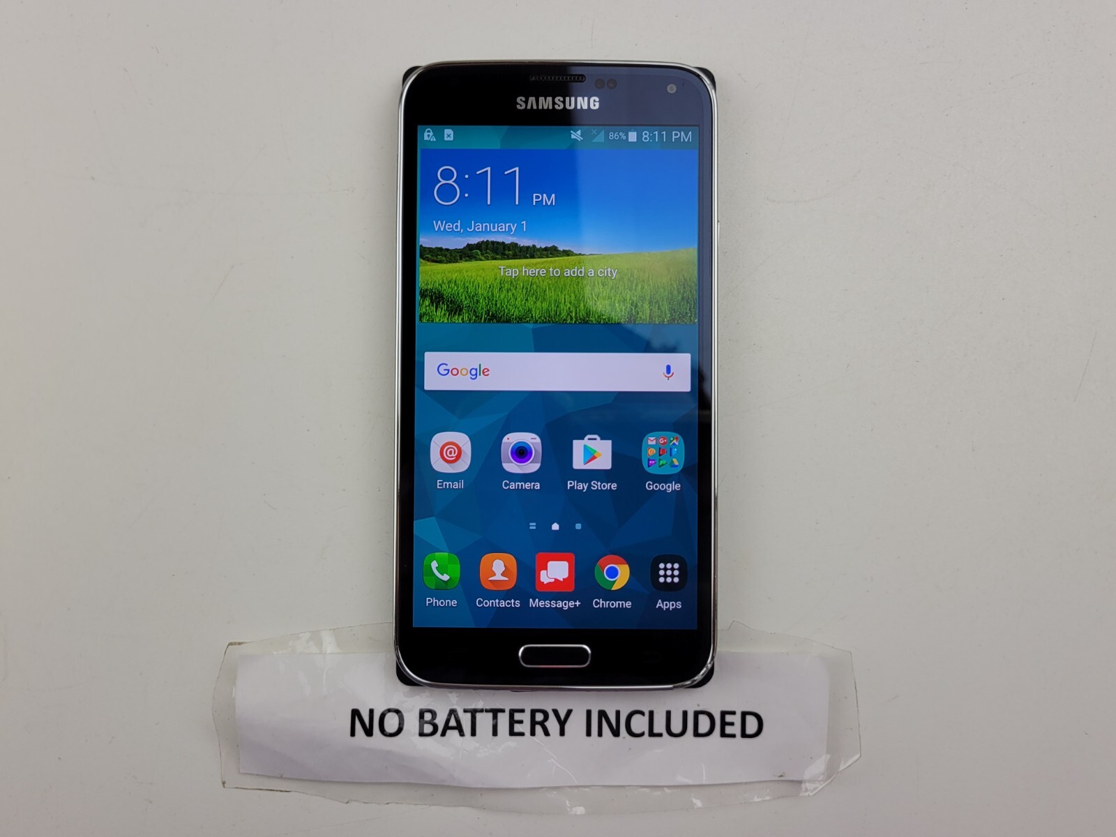 Samsung Galaxy S5 (SM-G900V) 16GB – Black (Unlocked) (Verizon) – J8623