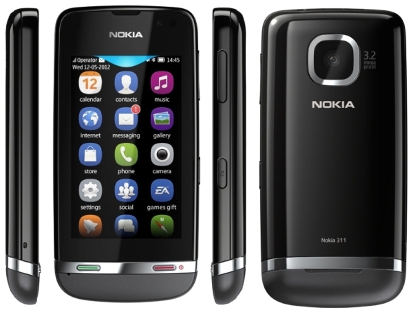 Nokia Asha 311 3110 RM-714 WIFI Touch Screen 3.15MP 3G FM Radio Bluetooth