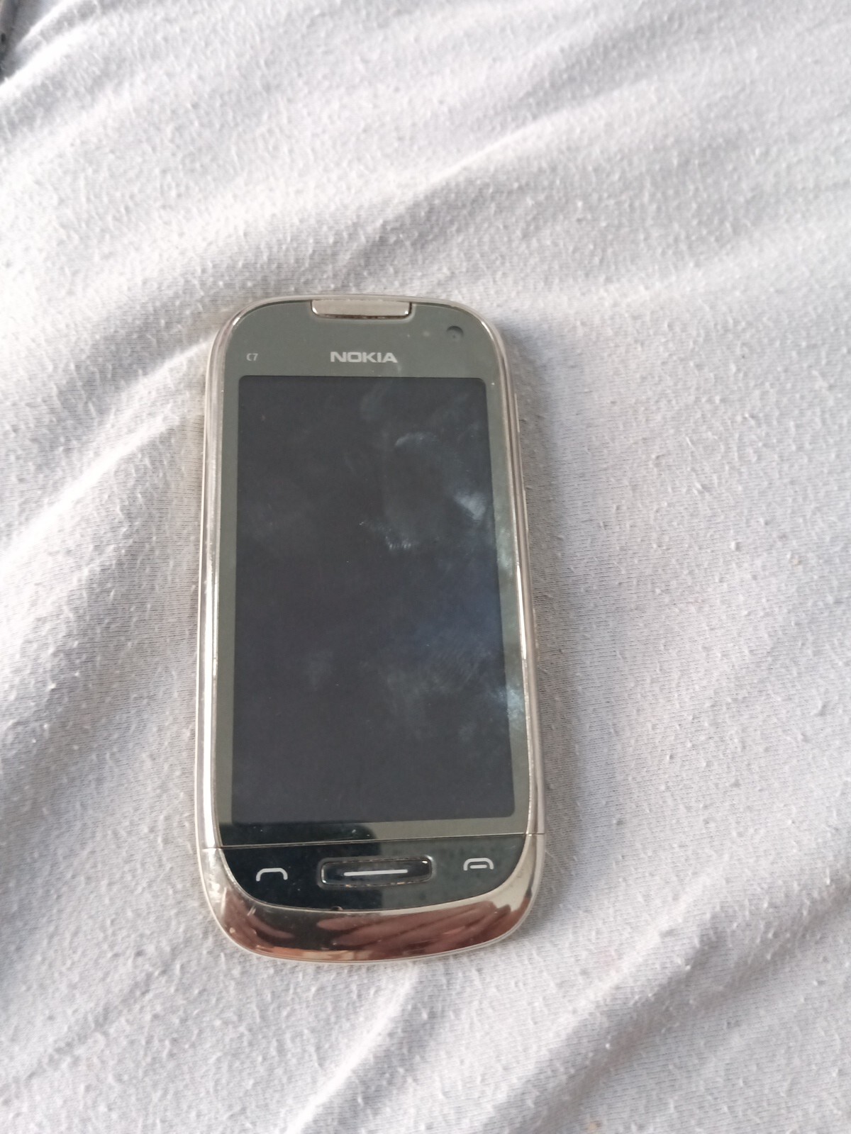 Original Nokia C7 C7-00 WIFI GPS 8MP 3G GSM smartphone 8GB internal storage