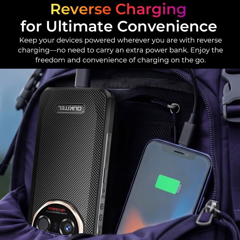 OUKITEL WP55 Ultra 5G Rugged Phone Android 15 Thermal Imaging 108MP 512GB Unlock