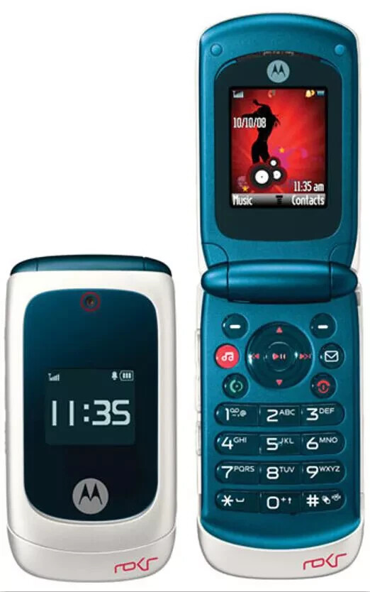 Motorola ROKR EM330 EM28 CAMERA Radio GSM 900 / 1800 / 1900 Unlocked Bluetooth