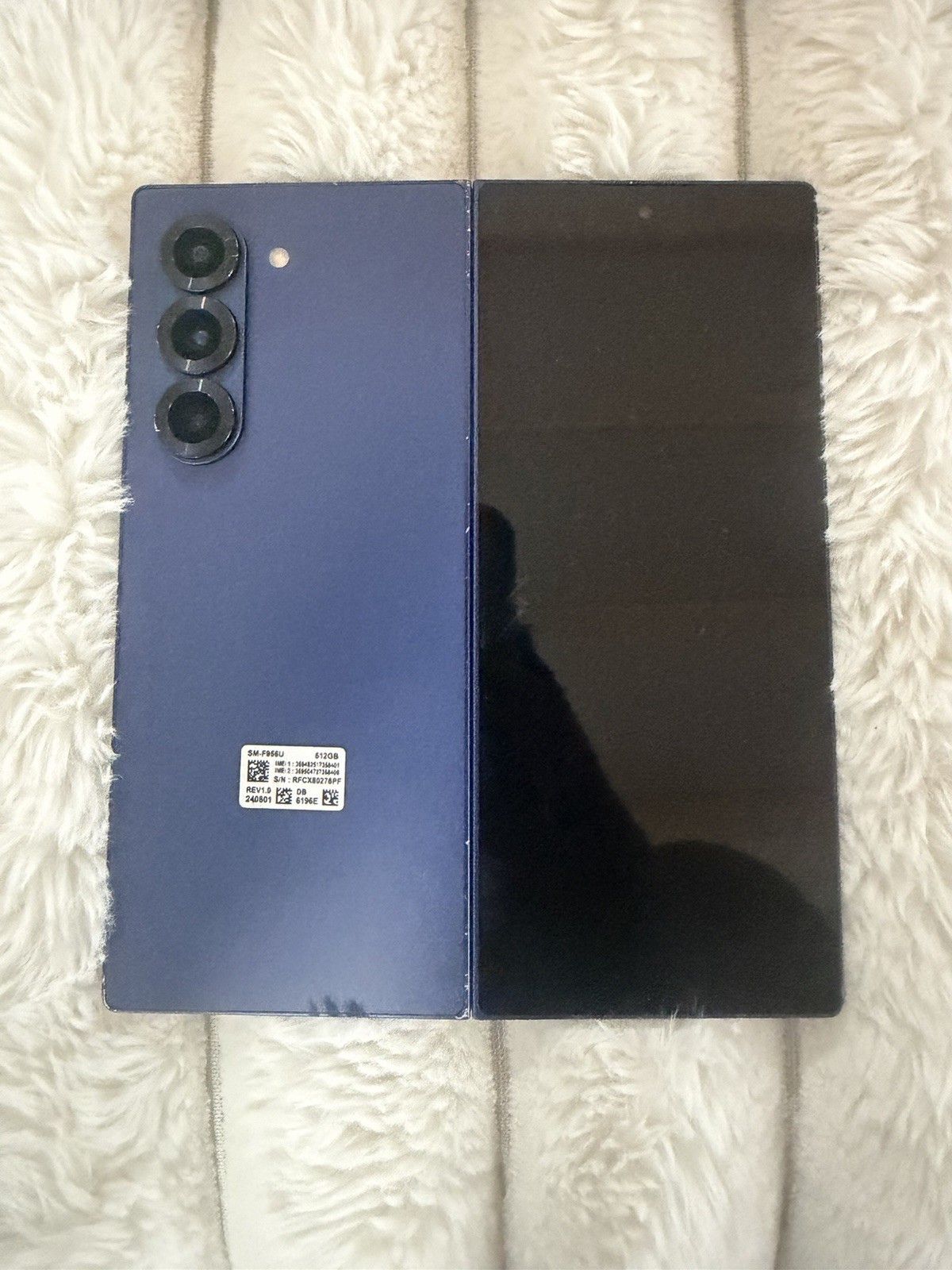 Samsung Galaxy Z Fold6 512GB AT&T imei Issue Sold As is Read Description