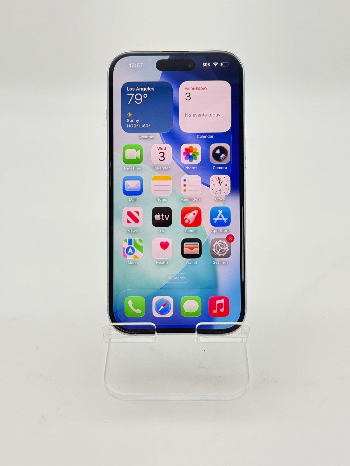 T-Mobile Apple iPhone 15 A2846 6.1″ 128GB Blue READ