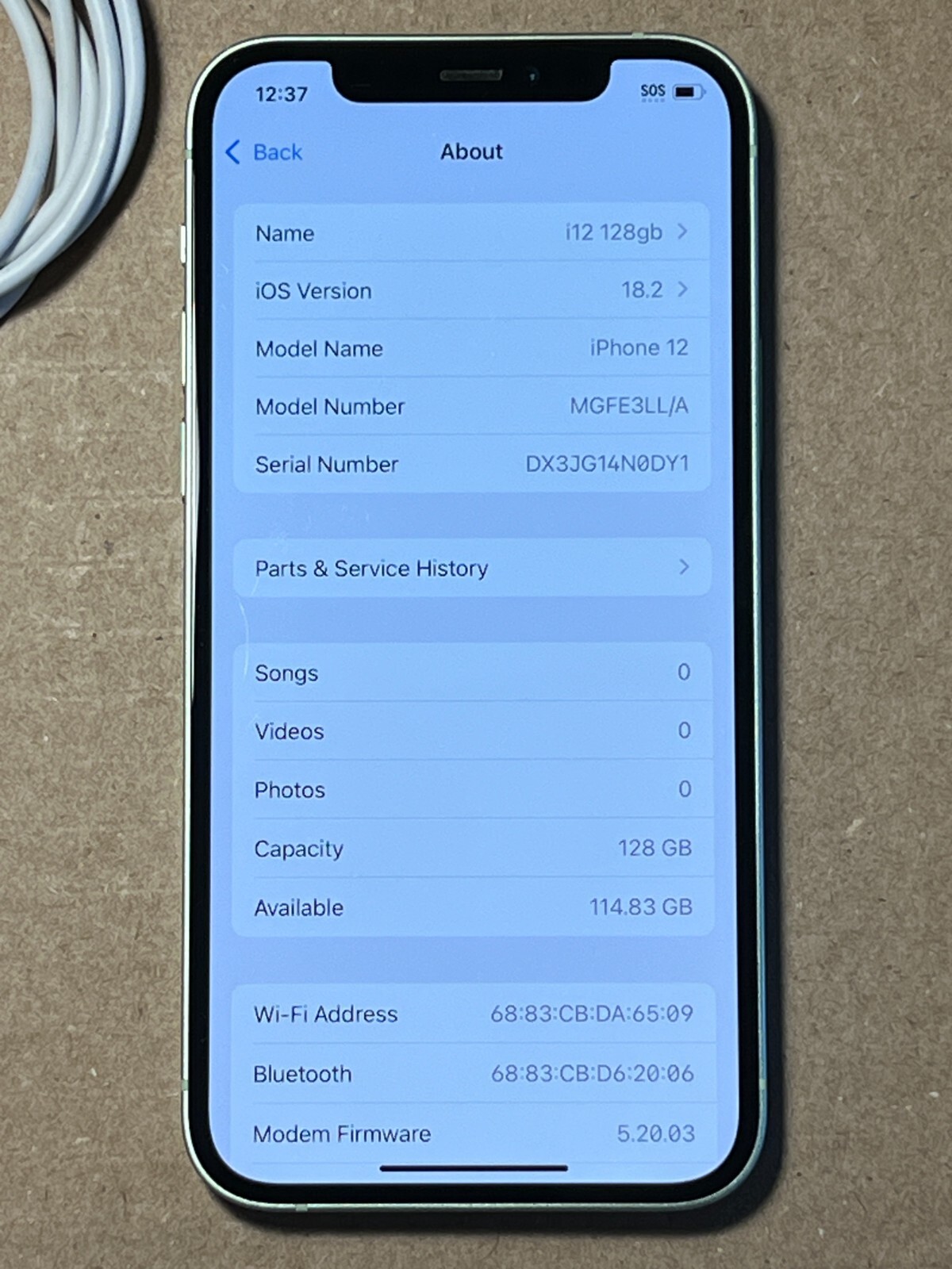 Apple iPhone 12 – 128GB Green Unlocked (CDMA + GSM) A2172 Read