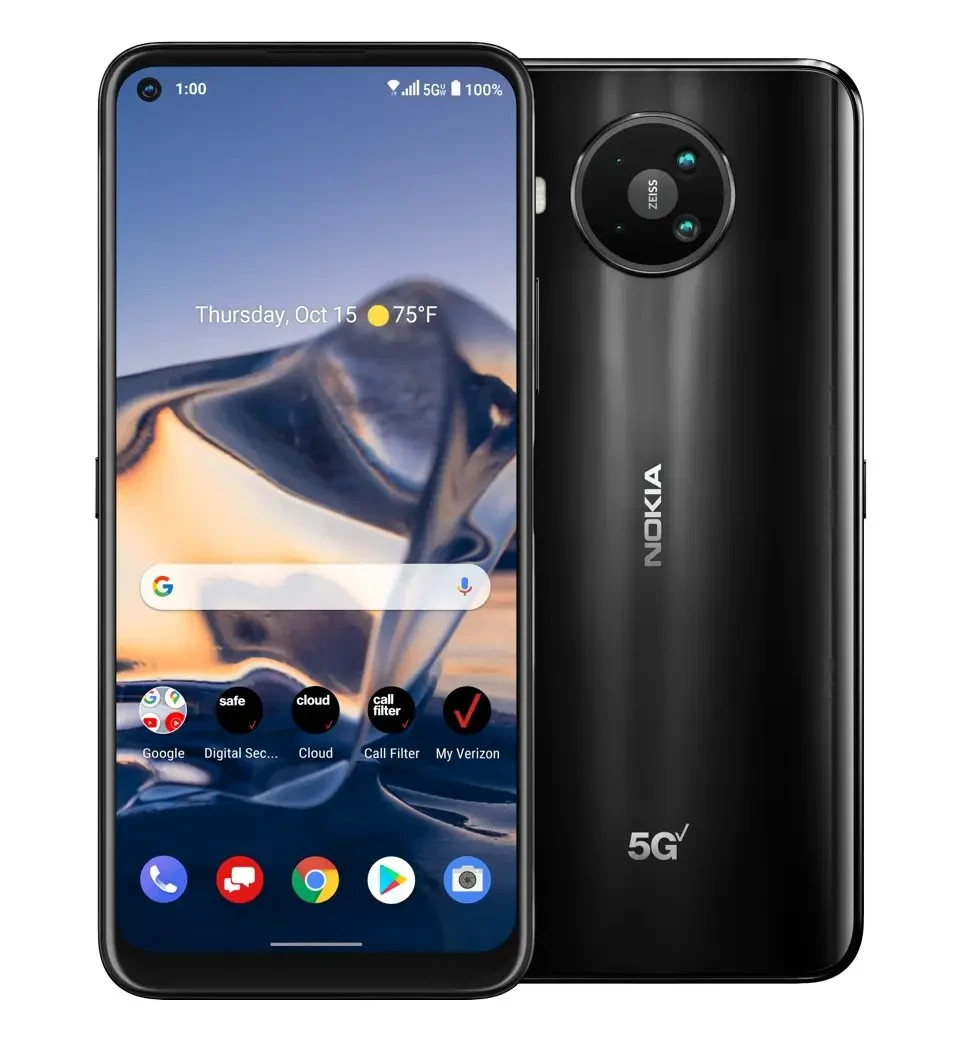 Nokia 8 V 5G UW 4GB+64GB 64MP Verizon Unlocked Original Phone Open Box Condition