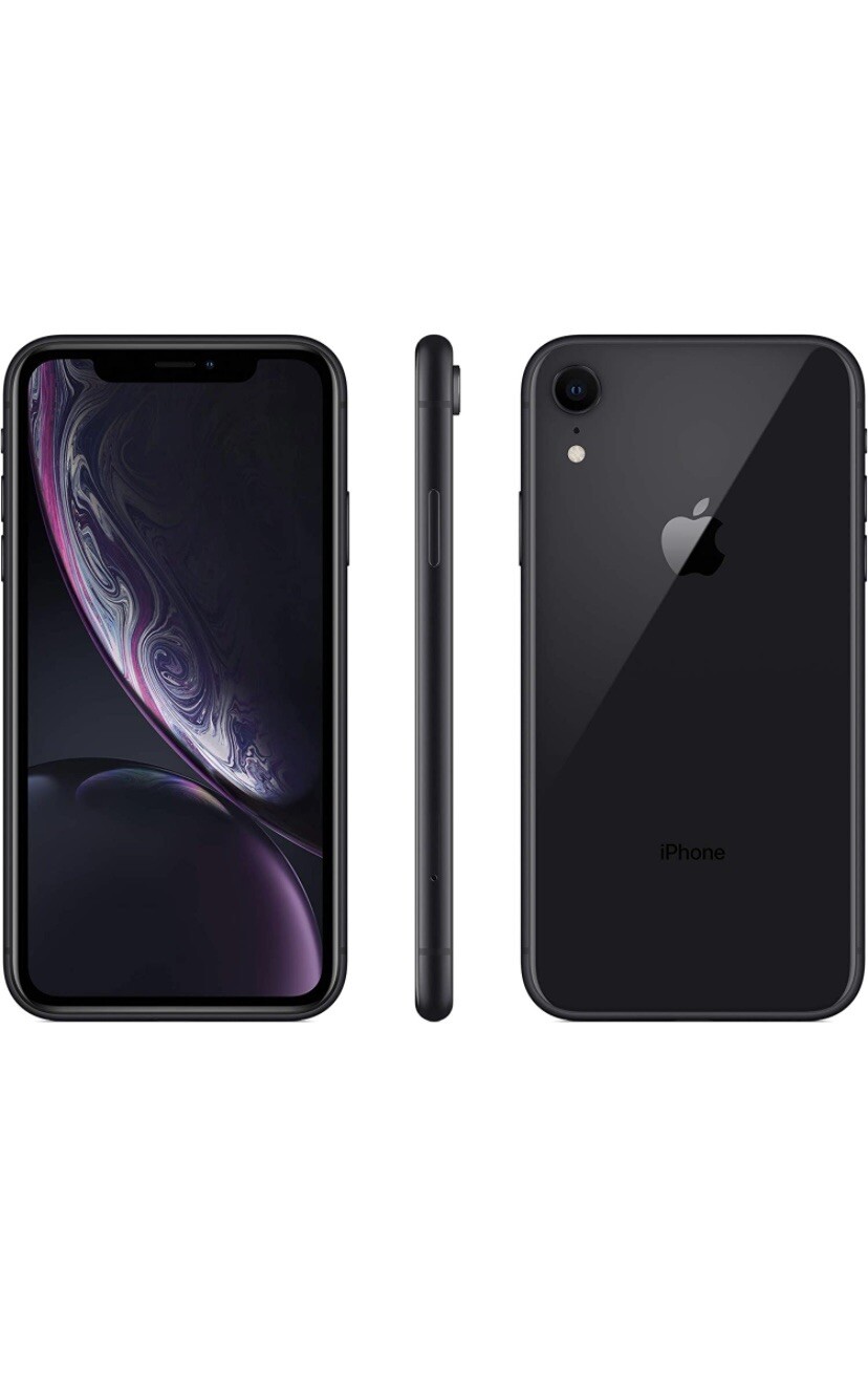 Apple iPhone XR – 64GB – Black (Unlocked) A1984 (CDMA + GSM)