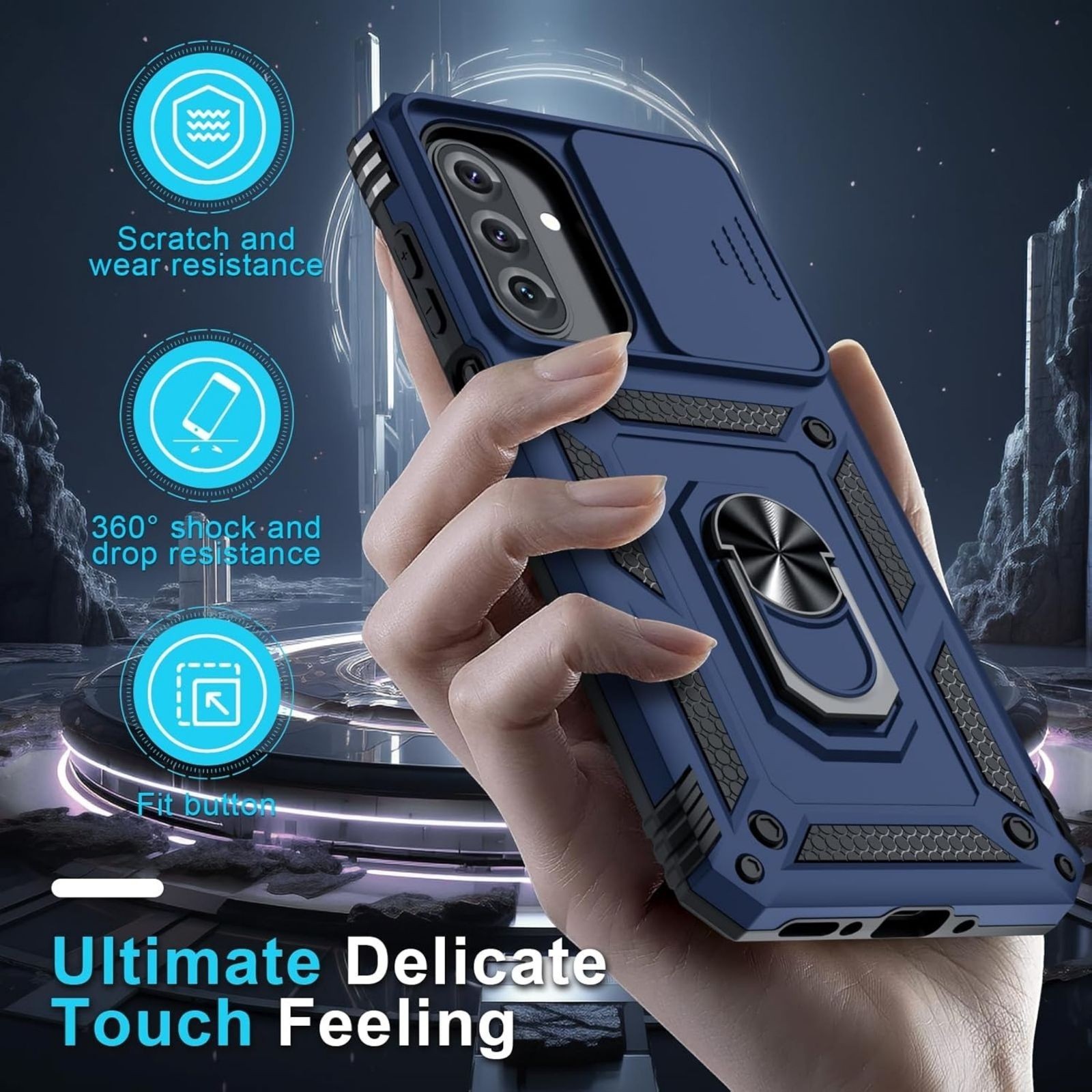 For Samsung Galaxy A17 5G Case Shockproof Protective Military Guard Phone Cover