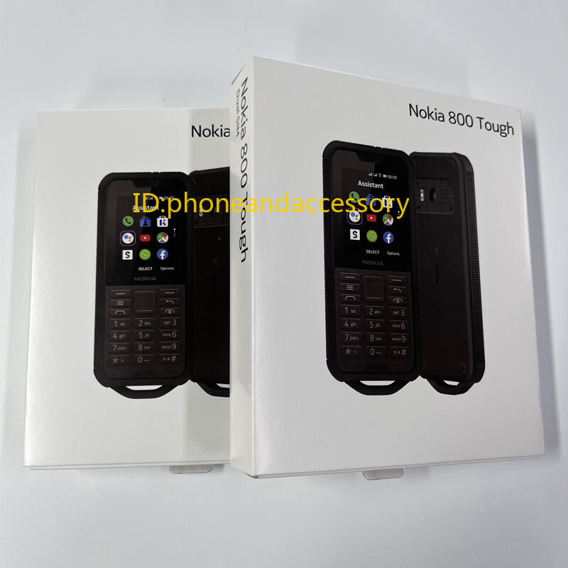 Nokia 800 Tough 4G LTE Unlocked GPS WIFI Original 2.0MP Camera Mobile Phone